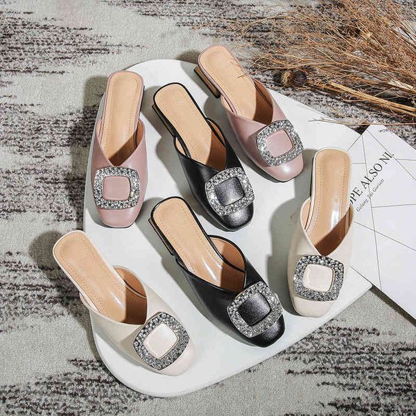 slippers baotou women's slippers will see outdoor fashion wear chunky-heels mule shoes big size woman equ1, Black
slippers baotou women's slippers will see outdoor fashion wear chunky-heels mule shoes big size woman equ1, Black