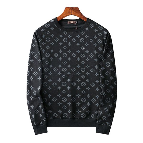 men's hoodies jacquard long-sleeved sweater autumn new fashion self-cultivation european and american tide brand round neck pullover kn, Black
men's hoodies jacquard long-sleeved sweater autumn new fashion self-cultivation european and american tide brand round neck pullover kn, Black