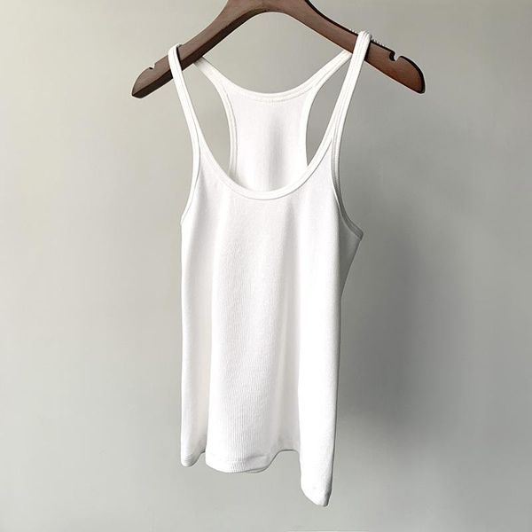 women's tanks & camis 2021 summer style black vest white casual camisole cotton base
women's tanks & camis 2021 summer style black vest white casual camisole cotton base