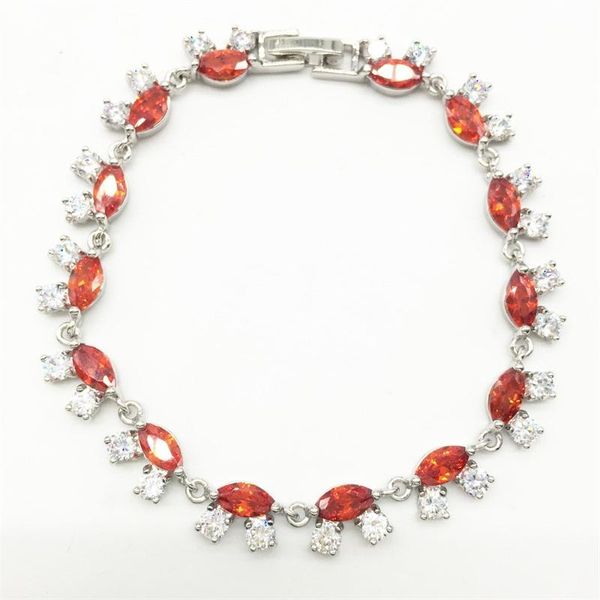 zircon bracelet unique design trendy white gold color luxury red cubic zirconia jewelry chain bracelets wholesale link,, Black
zircon bracelet unique design trendy white gold color luxury red cubic zirconia jewelry chain bracelets wholesale link,, Black