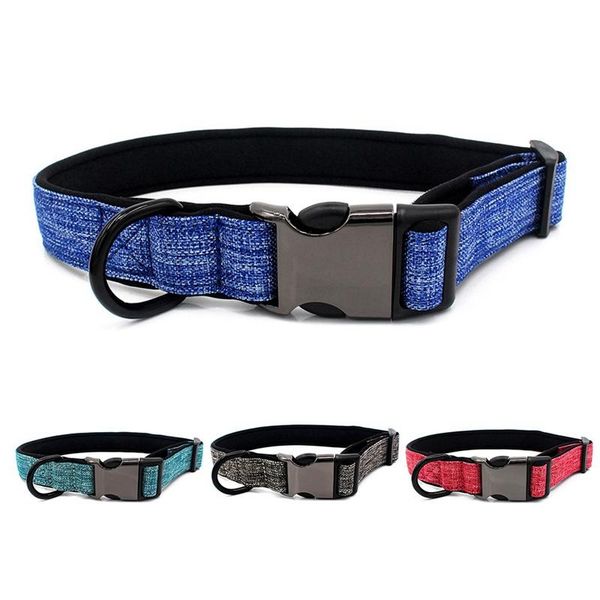adjustable pet dog collar solid polyester nylon with buckle for small puppy collars cat accessories & leashes
adjustable pet dog collar solid polyester nylon with buckle for small puppy collars cat accessories & leashes
