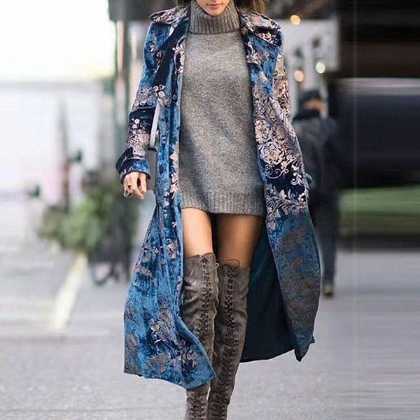women's trench coat street daily going out fall winter long coat regular fit warm breathable casual streetwear jacket long sleeve flora, Tan;black
women's trench coat street daily going out fall winter long coat regular fit warm breathable casual streetwear jacket long sleeve flora, Tan;black