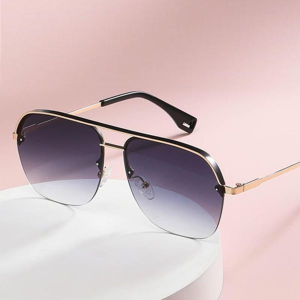 sunglasses luxury women square men oversized original brand design sun glasses female fashion travel beach shades eyewear, White;black 
sunglasses luxury women square men oversized original brand design sun glasses female fashion travel beach shades eyewear, White;black