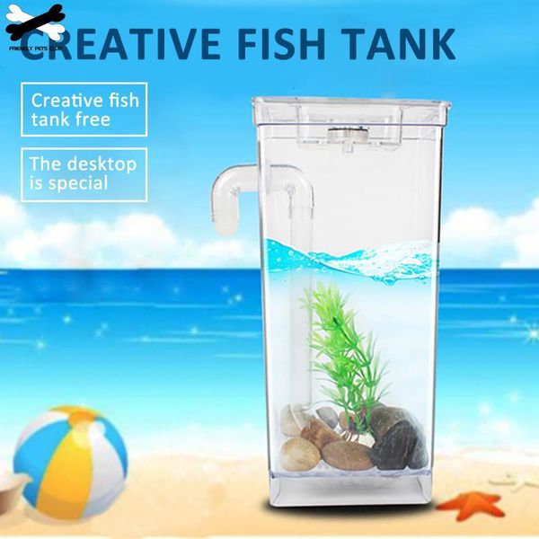 aquariums mini fish tank self-cleaning aquarium tablesmall plastic goldfish bowl creative pet supplies
aquariums mini fish tank self-cleaning aquarium tablesmall plastic goldfish bowl creative pet supplies