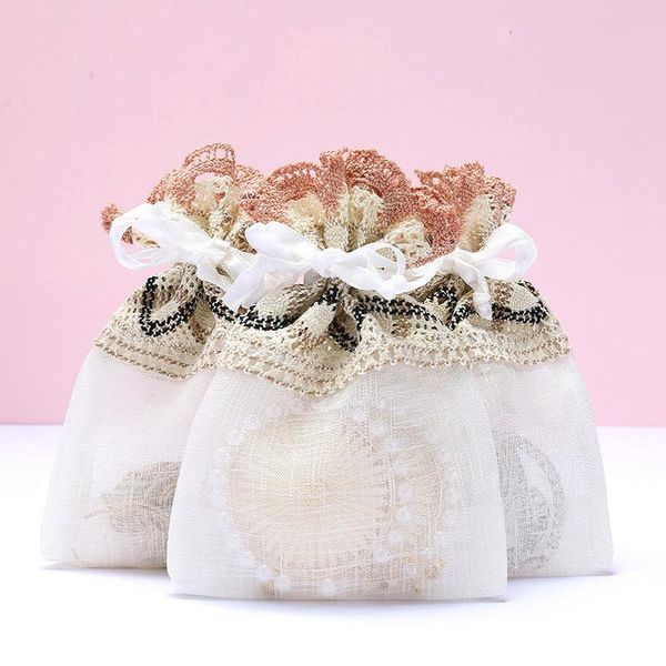 gift wrap 12 pcs 10x14cm floral style drawstring wave lace yarn bag for diy sundries craft pouch candy wedding party decor
gift wrap 12 pcs 10x14cm floral style drawstring wave lace yarn bag for diy sundries craft pouch candy wedding party decor