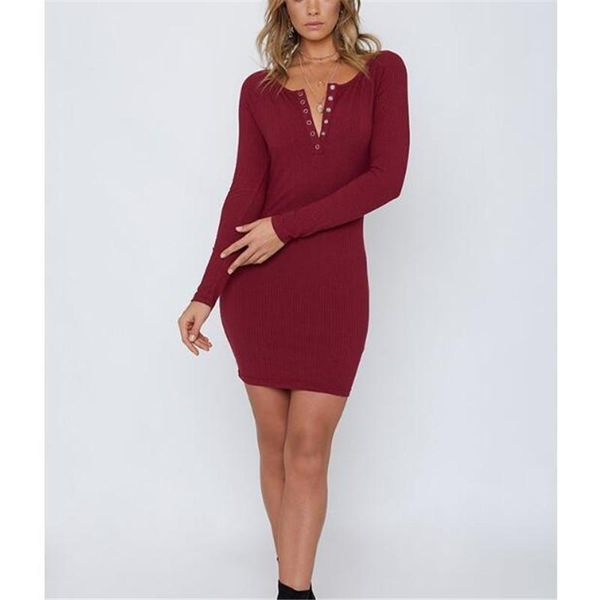 casual dresses ribbed knitted long sleeve dress women 2021 slim bodycon autumn korean elegant fall winter button v neck mini, Black;gray
casual dresses ribbed knitted long sleeve dress women 2021 slim bodycon autumn korean elegant fall winter button v neck mini, Black;gray