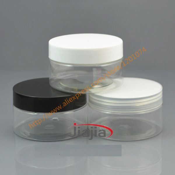 100ml clear pet jar with black/white/clear pp lid,clear skin cream container 100g hair mask cosmetic packing,thick base storage bottles & ja
100ml clear pet jar with black/white/clear pp lid,clear skin cream container 100g hair mask cosmetic packing,thick base storage bottles & ja
