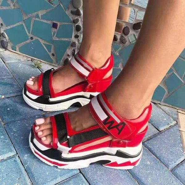 sandals 2021 women's thick-soled wedges shoes summer ladies casual with color matching, Black
sandals 2021 women's thick-soled wedges shoes summer ladies casual with color matching, Black