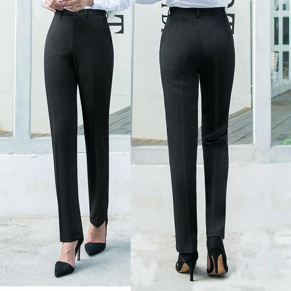 women's pants & capris autumn spring high waist women trousers ladiesblack pencil female slim elastic causal 2021, Black;white
women's pants & capris autumn spring high waist women trousers ladiesblack pencil female slim elastic causal 2021, Black;white