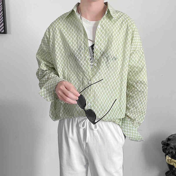 men's casual shirts male shirt, green/white light long sleeve, , thin summer shirts for men, street-style , men's eojl, White;black
men's casual shirts male shirt, green/white light long sleeve, , thin summer shirts for men, street-style , men's eojl, White;black
