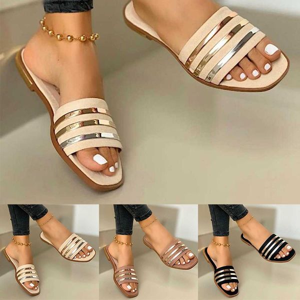 slippers 2021 ladies beach summer shoes women slip on bling gold flat slides outdoor female casual sandals plus size, Black
slippers 2021 ladies beach summer shoes women slip on bling gold flat slides outdoor female casual sandals plus size, Black