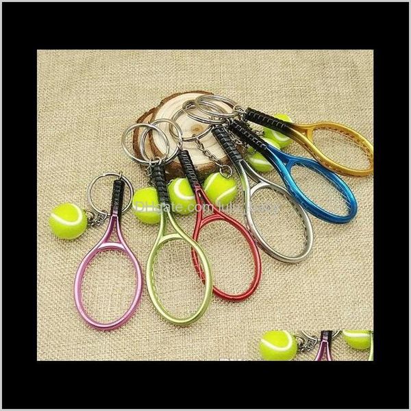 fashion accessories drop delivery 2021 colorful mini tennis ball and racket keyring zinc alloy keychains sports style novelty promotional gi, Silver
fashion accessories drop delivery 2021 colorful mini tennis ball and racket keyring zinc alloy keychains sports style novelty promotional gi, Silver