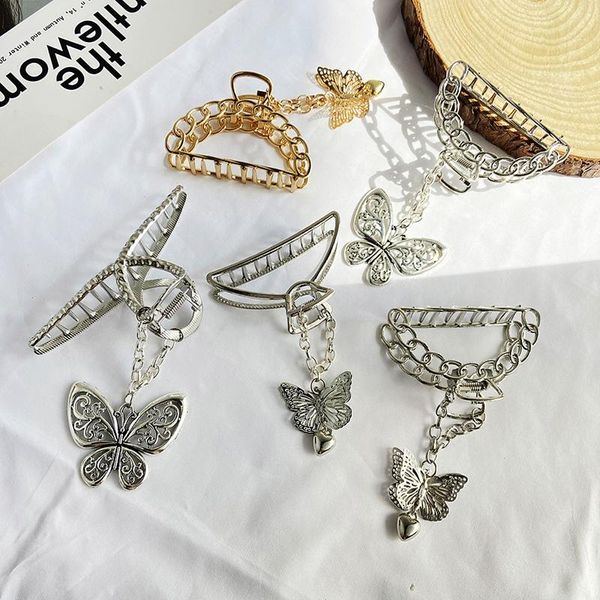 hair accessories women female metal claw clip butterfly pendant clamp grab hairpin barrettes headdress
hair accessories women female metal claw clip butterfly pendant clamp grab hairpin barrettes headdress