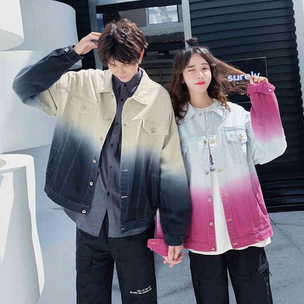 women's jackets autumn denim men fashion wash gradient casual man streetwear wild hip hop loose bomber v0ln, Black;brown
women's jackets autumn denim men fashion wash gradient casual man streetwear wild hip hop loose bomber v0ln, Black;brown