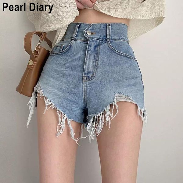 women's jeans summer ripped denim shorts korean fashion slim high waist streetwear boyfriend hole tassel feminino casual, Blue
women's jeans summer ripped denim shorts korean fashion slim high waist streetwear boyfriend hole tassel feminino casual, Blue