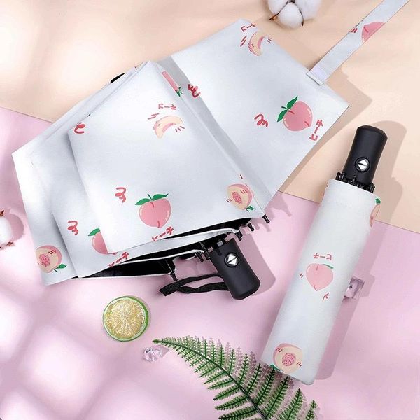 umbrellas three-folding automatic umbrella rain women sunny/rainy windproof anti-uv for male female summer winter parasol
umbrellas three-folding automatic umbrella rain women sunny/rainy windproof anti-uv for male female summer winter parasol