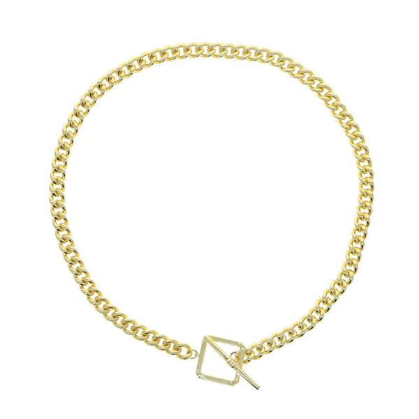 chains 2021 styles fashion choker with gold cuban chain cz square toggle clasp adjust necklace for women girl charm wedding jewelry, Silver
chains 2021 styles fashion choker with gold cuban chain cz square toggle clasp adjust necklace for women girl charm wedding jewelry, Silver