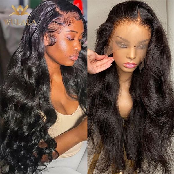 hd frontal transparent human hair wigs for bla women 30 inch brazilian bob 13x4 body wave lace front wig, Black
hd frontal transparent human hair wigs for bla women 30 inch brazilian bob 13x4 body wave lace front wig, Black