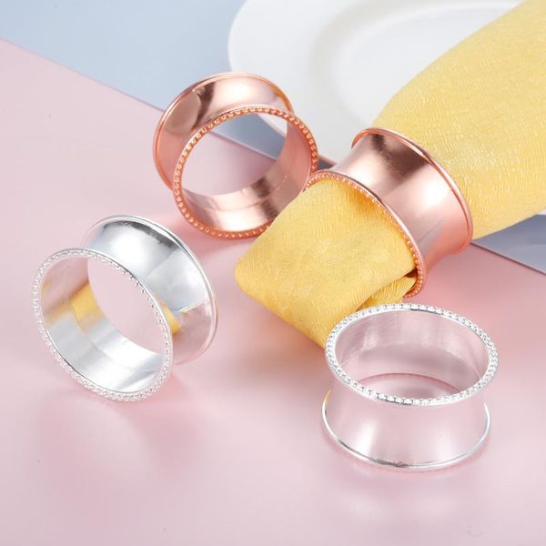 12pcs round napkin rings wedding holder metal silver/rose gold buckle party festival dinner table decor
12pcs round napkin rings wedding holder metal silver/rose gold buckle party festival dinner table decor