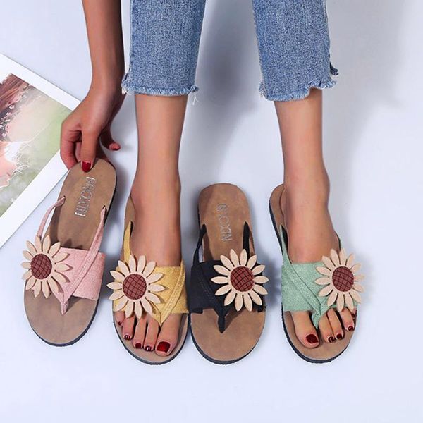 beach slippers women's summer suede shoes fashion flower flip flops women casual flat slides anti-slip sandal female ladies 2021, Black
beach slippers women's summer suede shoes fashion flower flip flops women casual flat slides anti-slip sandal female ladies 2021, Black