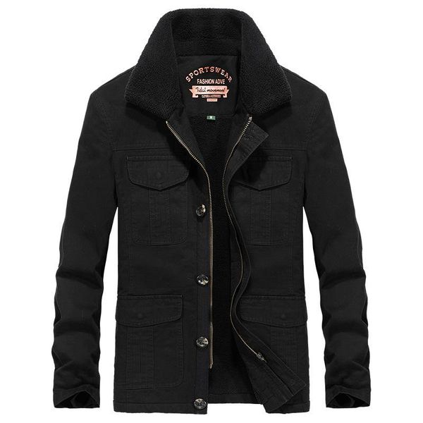 men's jackets style of loose casual plush lapel multi bag warm coat in winter 2021, Black;brown
men's jackets style of loose casual plush lapel multi bag warm coat in winter 2021, Black;brown