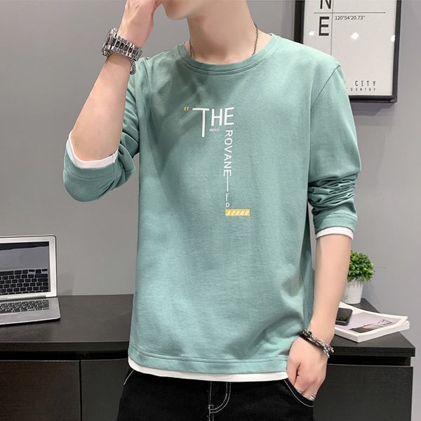 cotton long sve t-shirt spring, autumn and winter bottoming shirt men's loose round neck pullover t-shirt student sweater men, White;black
cotton long sve t-shirt spring, autumn and winter bottoming shirt men's loose round neck pullover t-shirt student sweater men, White;black