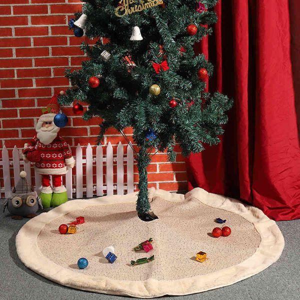 decorative tree plush knitted flannel decorations 95cm christmas tree skirt 
decorative tree plush knitted flannel decorations 95cm christmas tree skirt