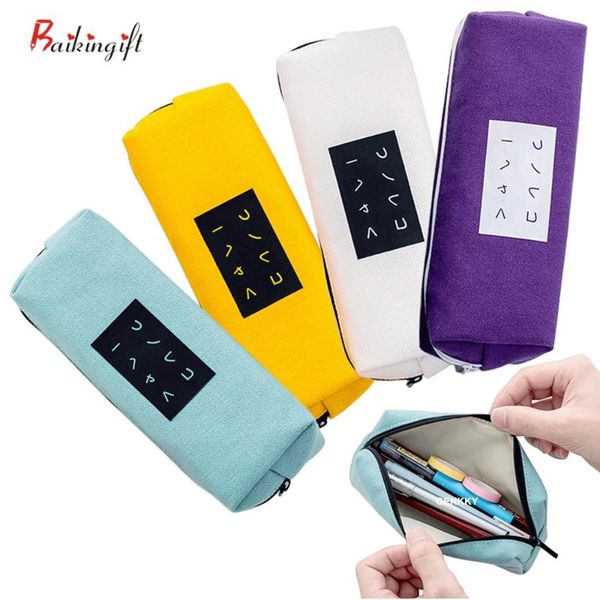 pencil bags creative zipper kawaii pencilcase large capacity pen box for girls gifts cute school bag stationery supplies
pencil bags creative zipper kawaii pencilcase large capacity pen box for girls gifts cute school bag stationery supplies