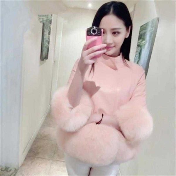 women's trench coats leather jacket autumn winter pu lambs wool spring girls short coat female rabbit hair 05o4, Tan;black
women's trench coats leather jacket autumn winter pu lambs wool spring girls short coat female rabbit hair 05o4, Tan;black