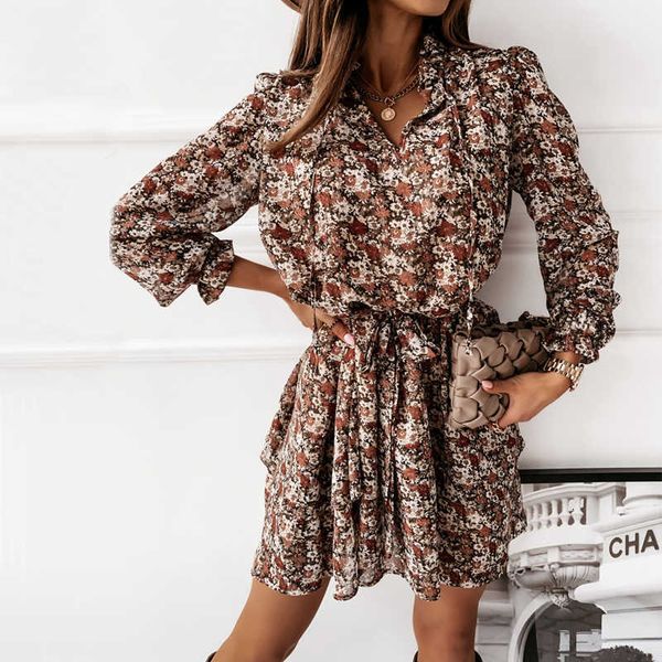 casual dresses women boho beach floral print long sleeve v neck ruffle mini elegant ladies es party club classic vestidos eirb, Black;gray
casual dresses women boho beach floral print long sleeve v neck ruffle mini elegant ladies es party club classic vestidos eirb, Black;gray