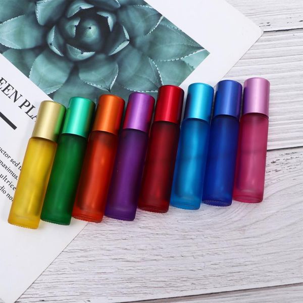 storage bottles & jars 8pcs empty roll-on bottle glass steel beads cosmetic subpacking small for daily use (10ml)
storage bottles & jars 8pcs empty roll-on bottle glass steel beads cosmetic subpacking small for daily use (10ml)