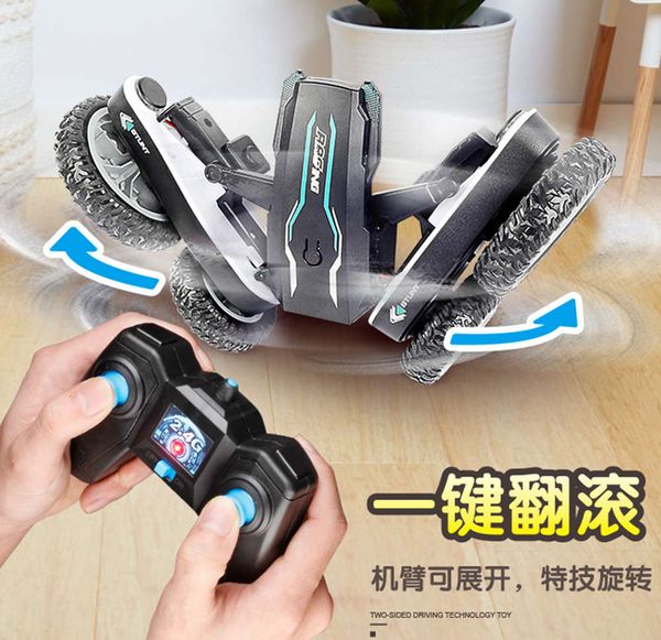 electric/rc carstunt 360 revolving flowering remote control toy rolling double side children's deformation car rc product
electric/rc carstunt 360 revolving flowering remote control toy rolling double side children's deformation car rc product