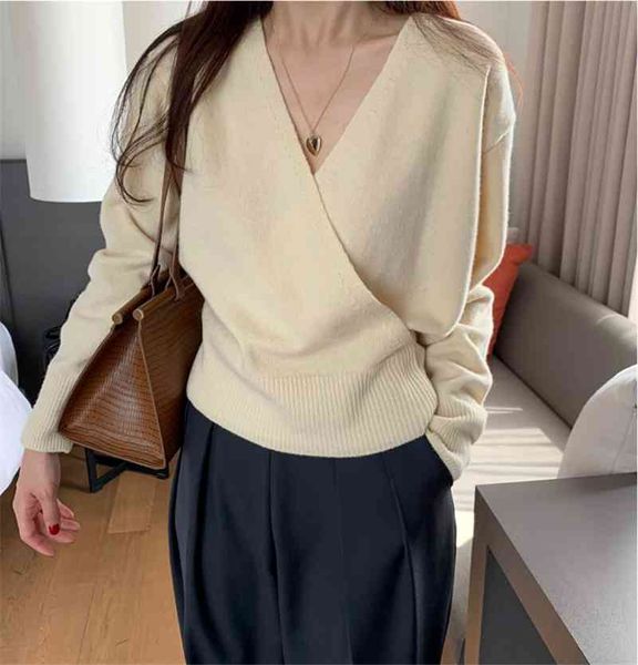 autumn winter elegant sweater office lady work pullovers v-neck long sleeve loose knitted sweaters women's 210421, White;black
autumn winter elegant sweater office lady work pullovers v-neck long sleeve loose knitted sweaters women's 210421, White;black