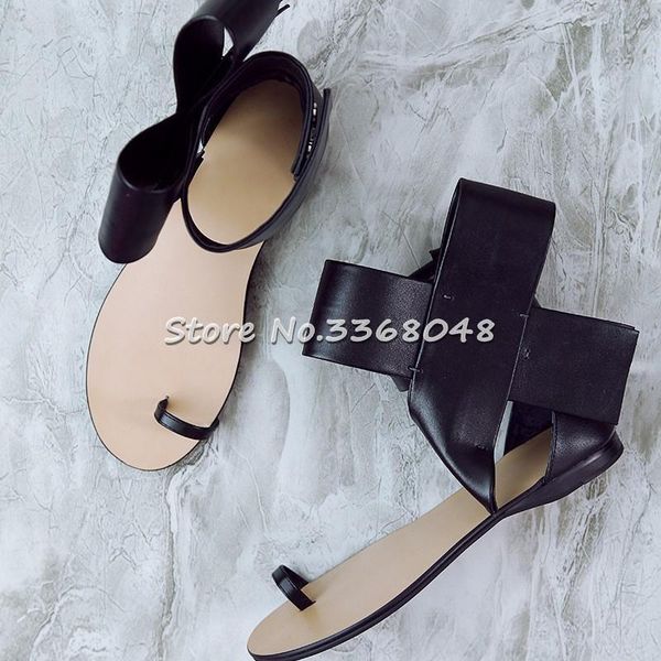 fashion leather women gladiator sandals flats bowtie designer ankle wrap wedding dress flat shoes real pos, Black
fashion leather women gladiator sandals flats bowtie designer ankle wrap wedding dress flat shoes real pos, Black