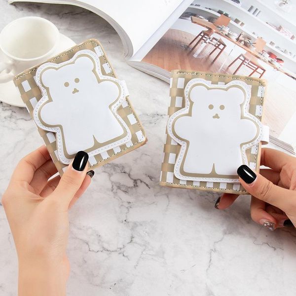 card holders luxury holder women cute little bear wallet buckle folding girl brand designed pu leather coin purse female wallets, Brown;gray
card holders luxury holder women cute little bear wallet buckle folding girl brand designed pu leather coin purse female wallets, Brown;gray