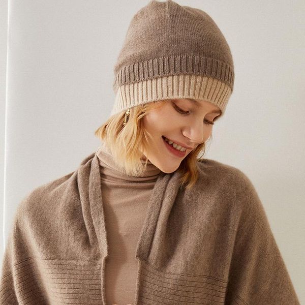 beanies ladies headgears 100%pure cashmere knitted hat women 2021 autumn winter fashion soft warm thick hats for female
beanies ladies headgears 100%pure cashmere knitted hat women 2021 autumn winter fashion soft warm thick hats for female