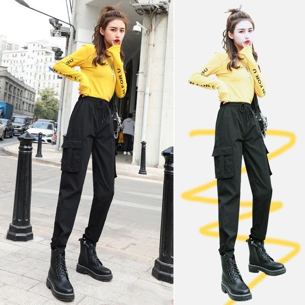 women's pants & capris leggings overalls female slim thin high waist loose 2021 spring and summer korean straight casual trousers women, Black;white
women's pants & capris leggings overalls female slim thin high waist loose 2021 spring and summer korean straight casual trousers women, Black;white