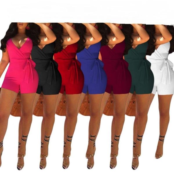 women's jumpsuits & rompers womens jumpsuit solid bow belt v-neck short wide leg straps sleeveless summer, Black;white
women's jumpsuits & rompers womens jumpsuit solid bow belt v-neck short wide leg straps sleeveless summer, Black;white