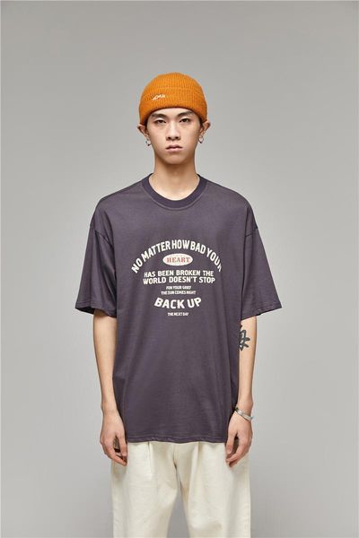 men's t-shirts nostalgic hongkong style oversize short-sleeved couple t-shirt men and women casual simple half-sleeved printing tee, White;black
men's t-shirts nostalgic hongkong style oversize short-sleeved couple t-shirt men and women casual simple half-sleeved printing tee, White;black