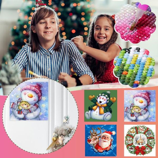 decorative objects & figurines diamond painting christmas 5d santa claus embroidery snow house landscape mosaic cross stitch crafts home dec
decorative objects & figurines diamond painting christmas 5d santa claus embroidery snow house landscape mosaic cross stitch crafts home dec