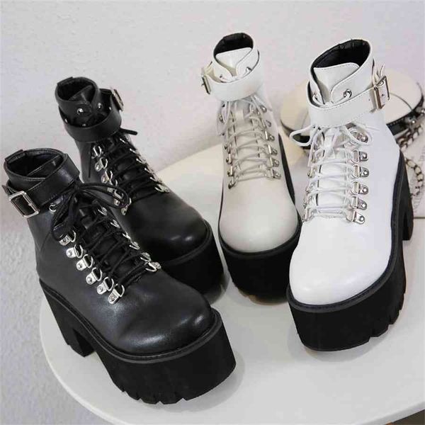 round toe buckle decoration ankle platform boots women thick heel black punk martin boots women motorcycle boots women wenshet
round toe buckle decoration ankle platform boots women thick heel black punk martin boots women motorcycle boots women wenshet
