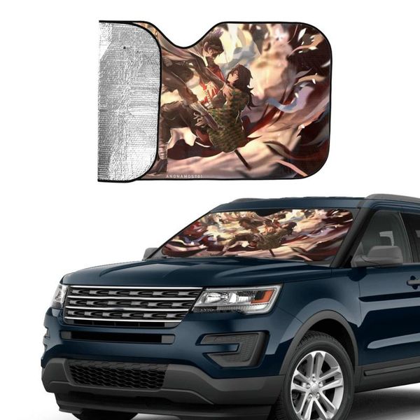 car sunshade anime demon slayer accessories 3d custom windshield universal fits most cars vehicle suv
car sunshade anime demon slayer accessories 3d custom windshield universal fits most cars vehicle suv