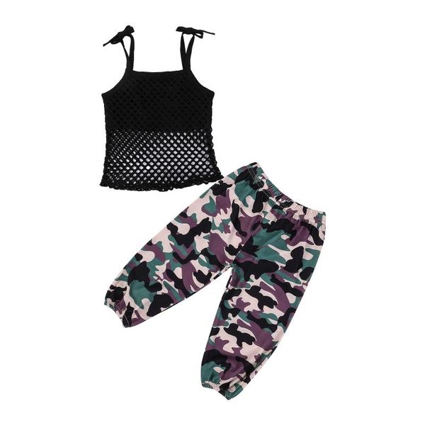 clothing sets 0-3y born infant kid girls black hollow out camisole camouflage pants 2pcs clothes toddler baby girl summer set, White
clothing sets 0-3y born infant kid girls black hollow out camisole camouflage pants 2pcs clothes toddler baby girl summer set, White