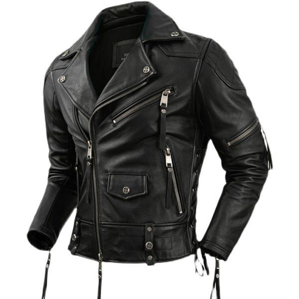 men's leather & faux 2021 black genuine jacket men motorcycle style plus size 5xl real natural cowhide autumn slim fit biker coat
men's leather & faux 2021 black genuine jacket men motorcycle style plus size 5xl real natural cowhide autumn slim fit biker coat