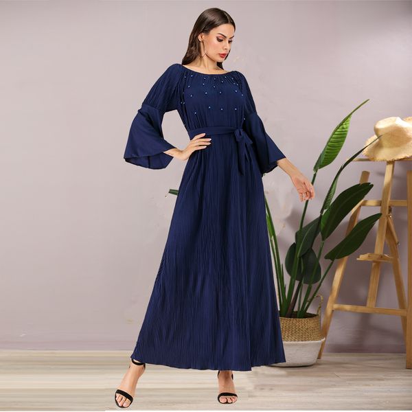 cotton muslim moroccan kaftan abaya dress women flare sleeve lace-up maxi vestido islamic clothing djellaba jilbab musulman ropa, Red
cotton muslim moroccan kaftan abaya dress women flare sleeve lace-up maxi vestido islamic clothing djellaba jilbab musulman ropa, Red