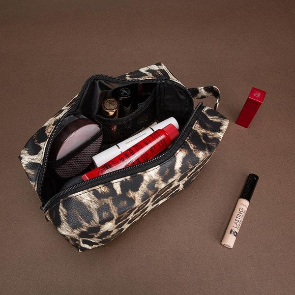 fashion zipper pu leopard make up bag large capacity pillow portable wash cosmetic storage bags & cases
fashion zipper pu leopard make up bag large capacity pillow portable wash cosmetic storage bags & cases