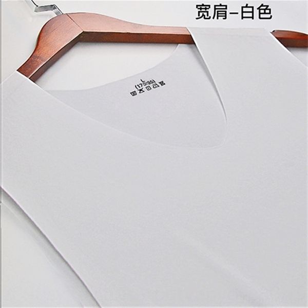 D4z milk ice men' tank tops men' traceless transparent summer tight wide shoulder v-neck base vest vest sports sleeveless base, White;black
D4z milk ice men' tank tops men' traceless transparent summer tight wide shoulder v-neck base vest vest sports sleeveless base, White;black