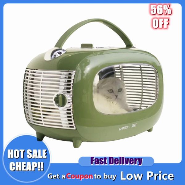cat carriers,crates & houses retro radio bag pet backpack outing portable one-shoulder car flighting case transparent breathable space capsu
cat carriers,crates & houses retro radio bag pet backpack outing portable one-shoulder car flighting case transparent breathable space capsu