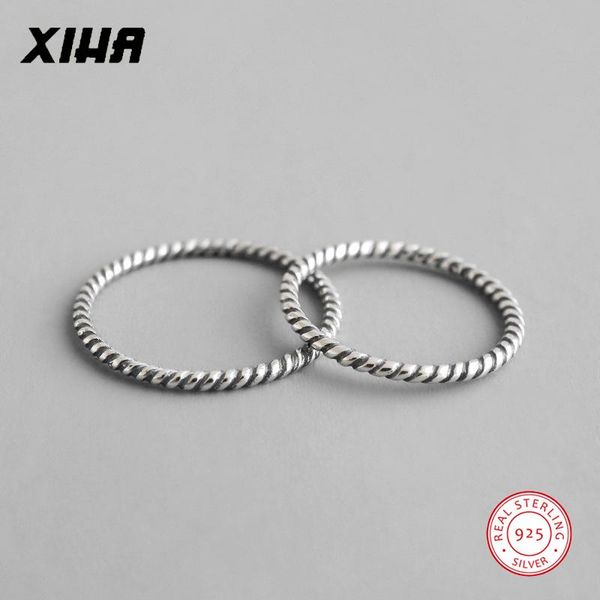 cluster rings thin real 925 sterling silver simple twist ring for women small knuckle dainty stackable pinky size 5 6 7 8 fashion jewelry, Golden;silver
cluster rings thin real 925 sterling silver simple twist ring for women small knuckle dainty stackable pinky size 5 6 7 8 fashion jewelry, Golden;silver