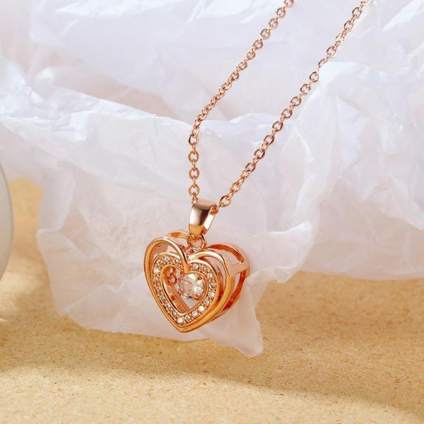 chains jialy 316l stainless steel necklace chain rose double love heart pendant charm with pave cz for women jewelry, Silver
chains jialy 316l stainless steel necklace chain rose double love heart pendant charm with pave cz for women jewelry, Silver